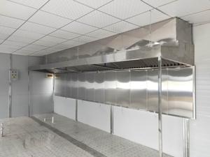 某工地餐厅厨房油烟净化系统安装