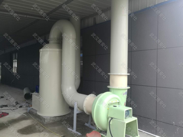 湖北某大型新型建材有限公司废气处理工程